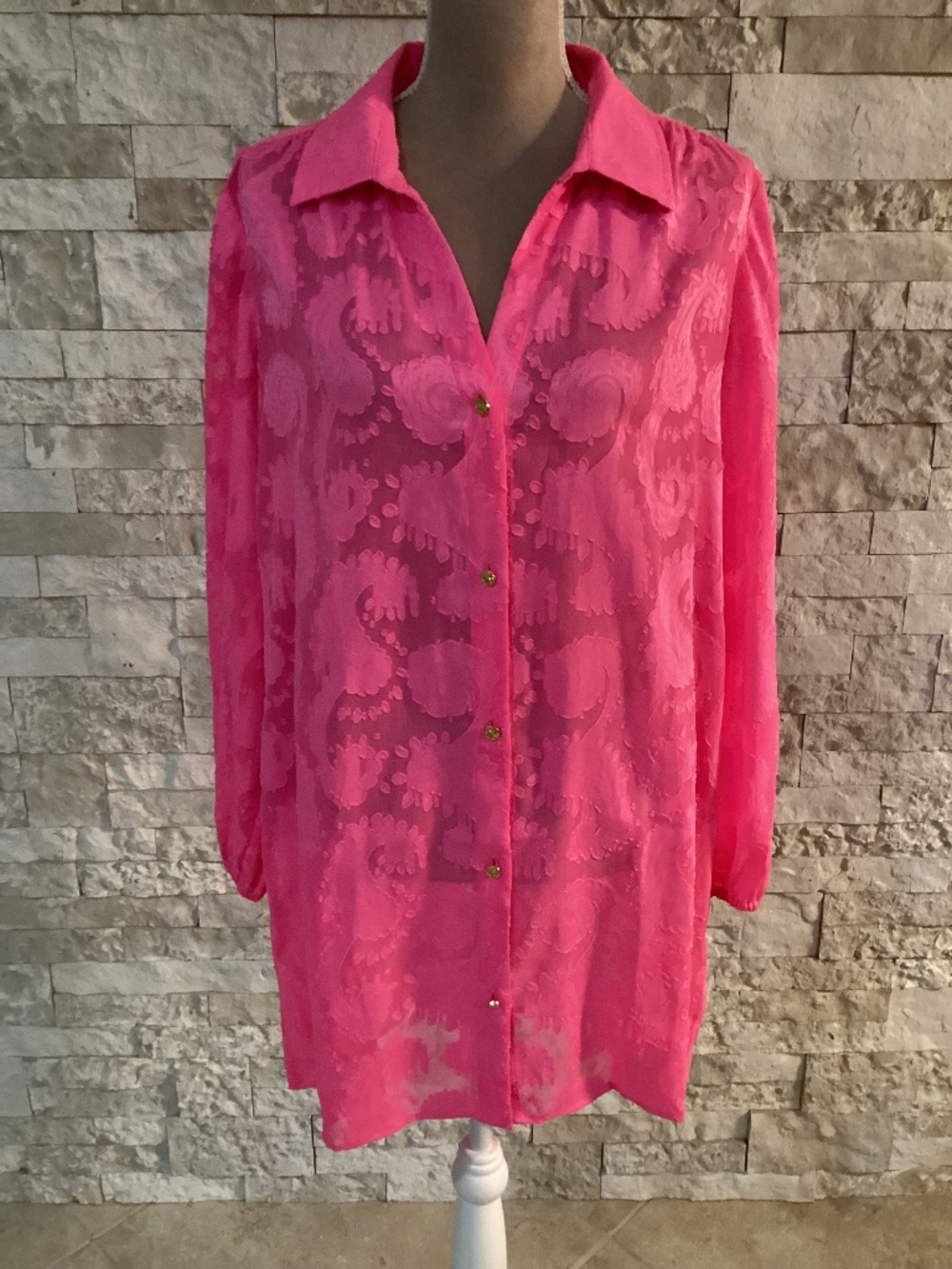 Lilly Pulitzer Sadira Long Sleeve Cover-Up